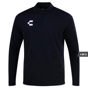 Charly Youth Pullover Sweatshirt Large | Kids Black Casual Athletic Top